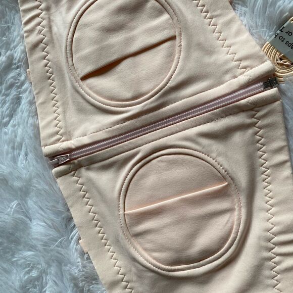 Simple Wishes Nursing Bra Hands Free Breastfeeding Pumping Bra NEW Size XS Large - Picture 8 of 10